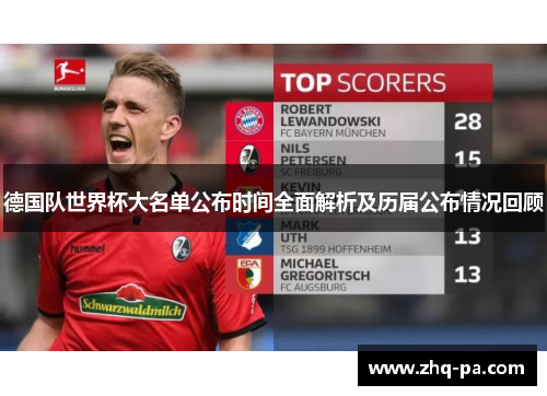 德国队世界杯大名单公布时间全面解析及历届公布情况回顾